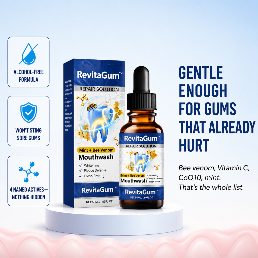 RevitaGum™ — Soothe Tender Gums and Restore Your Confident, Pain-Free Smile
