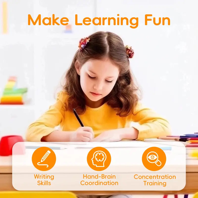4-in-1 WonderScript™ Kit — Ignite Your Child’s Confidence with Playful, Fearless Learning