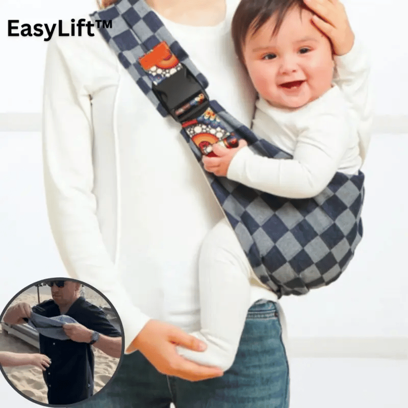 GlideNest™ — Experience Effortless Comfort and Freedom with Every Baby Carry