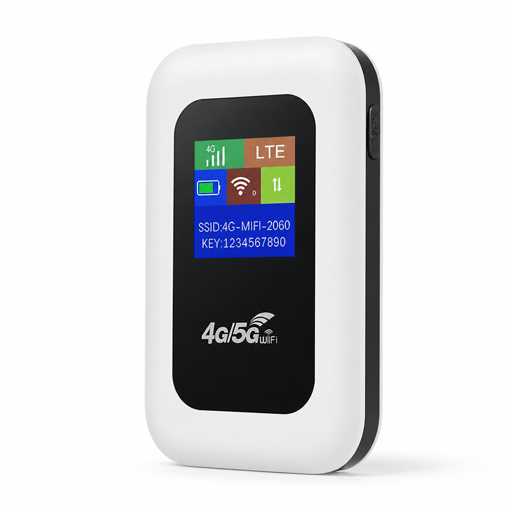 Portable 5G USB-C Travel Router (Up to 10 Devices)