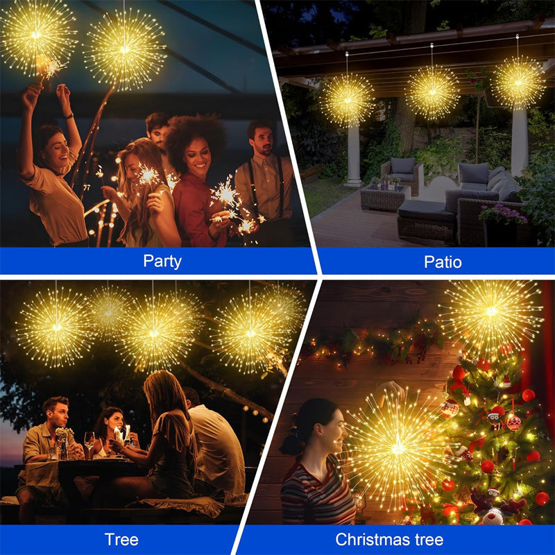 SunChase™ Solar Firework Lights — Effortless, Worry-Free Sparkle That Transforms Every Night Into Pure Magic
