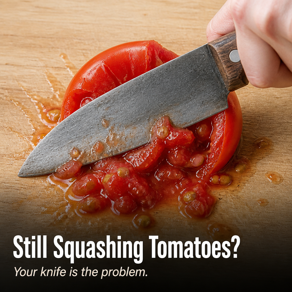 BladeCraft™ — Achieve Knives Sharp Enough to Slice Through Tomatoes Again