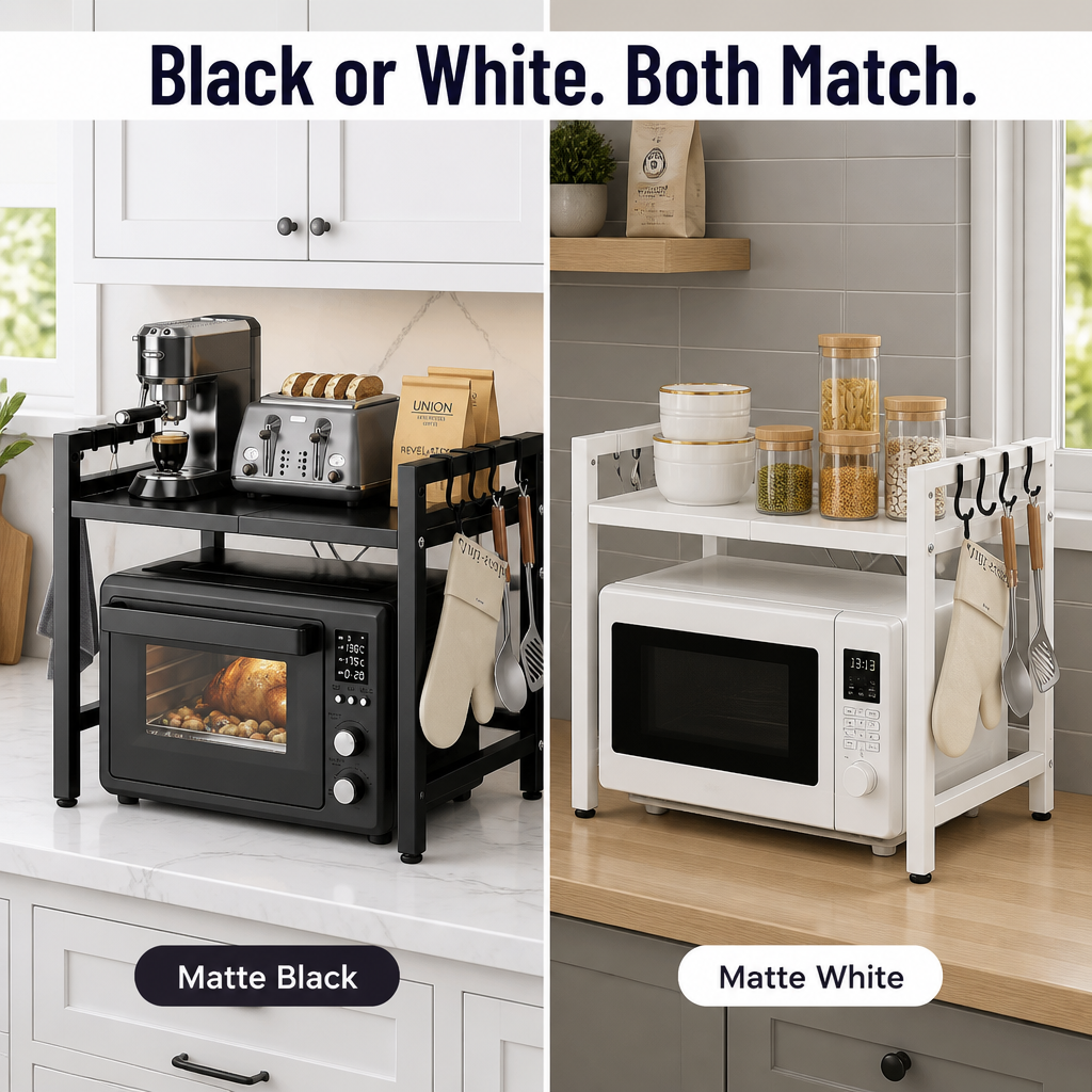 VersaLift™ Expandable Appliance Rack — Unlock Effortless Kitchen Space and Zero Clutter Chaos