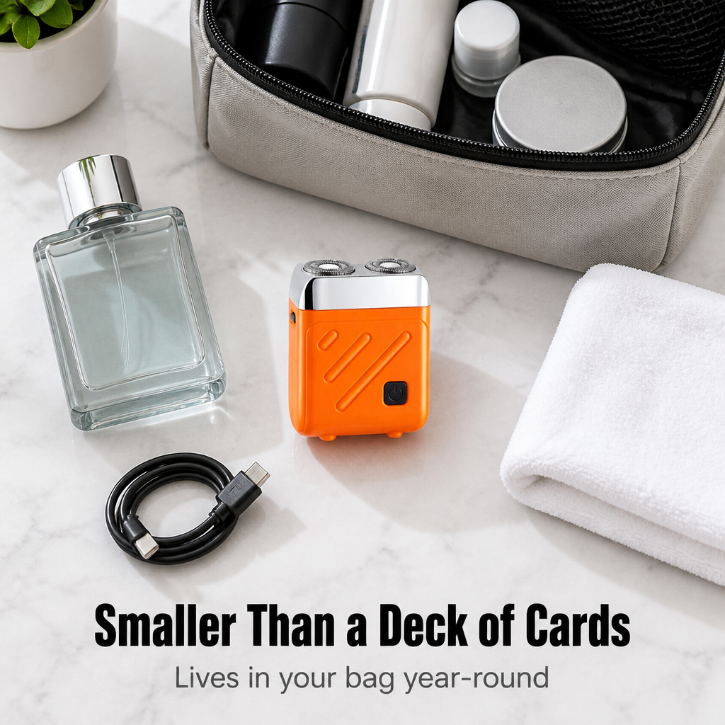 TitanEdge™ — Carry a Backup Shaver That Rescues You From the 5 O'Clock Shadow