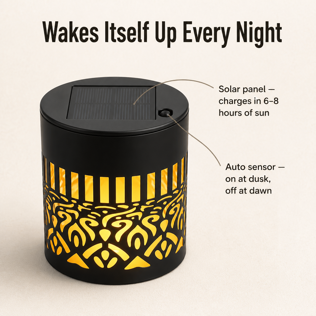 LumiMyst™ — Project Hand-Cut Mandala Light onto Your Patio Walls Every Night