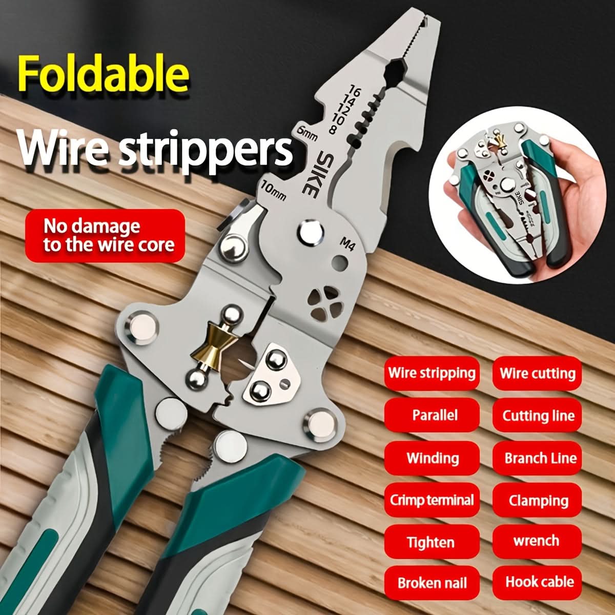 Multifunctional Wire Stripping Tool