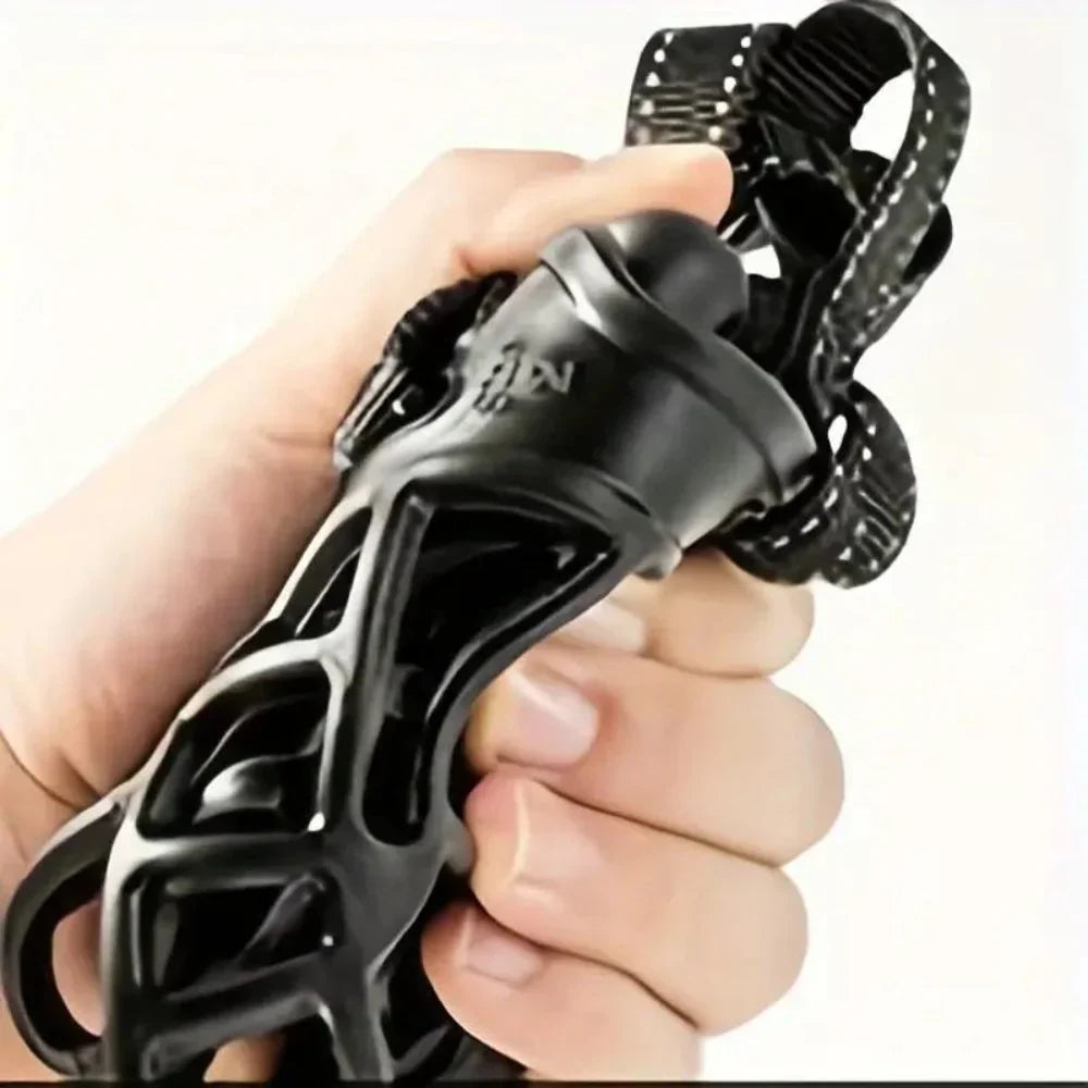 Adjustable Dog Muzzle with Breathable Polyester and Mesh Straps