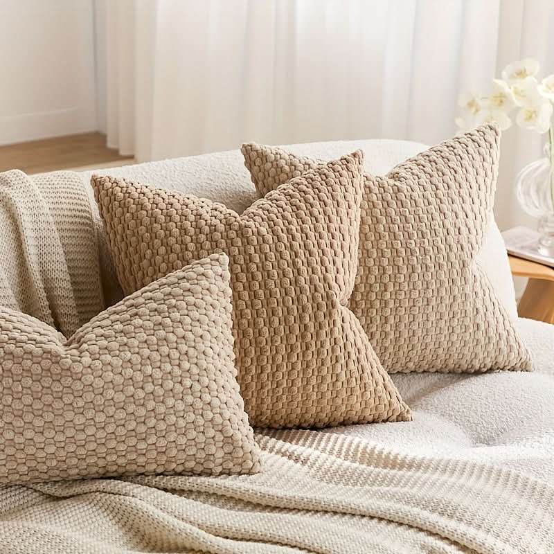 Bubble Texture Cushion Covers for Sofa and Bedroom Decoration