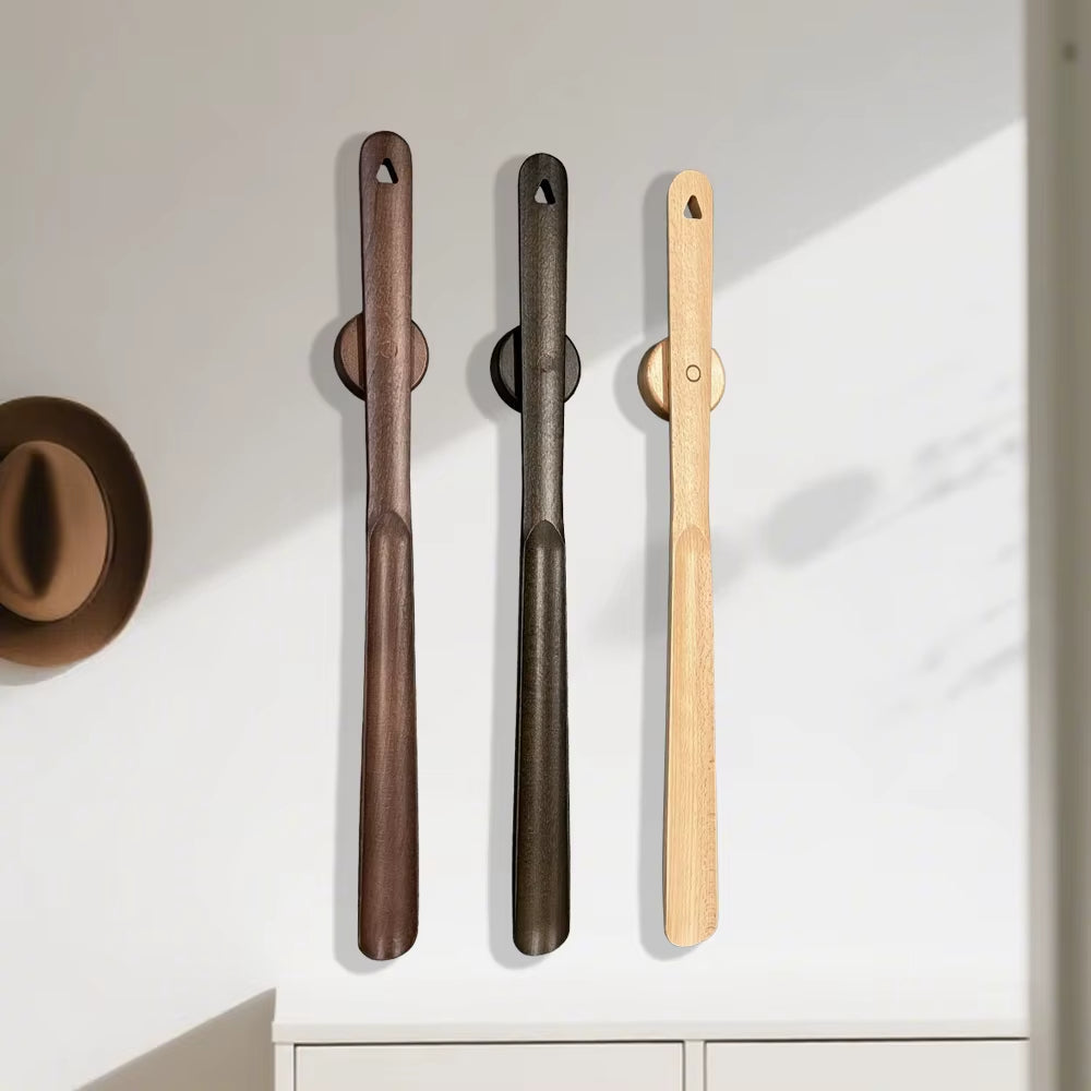 23.6-Inch Extra Long Shoe Horn with Non-Slip Handle and Heel Support