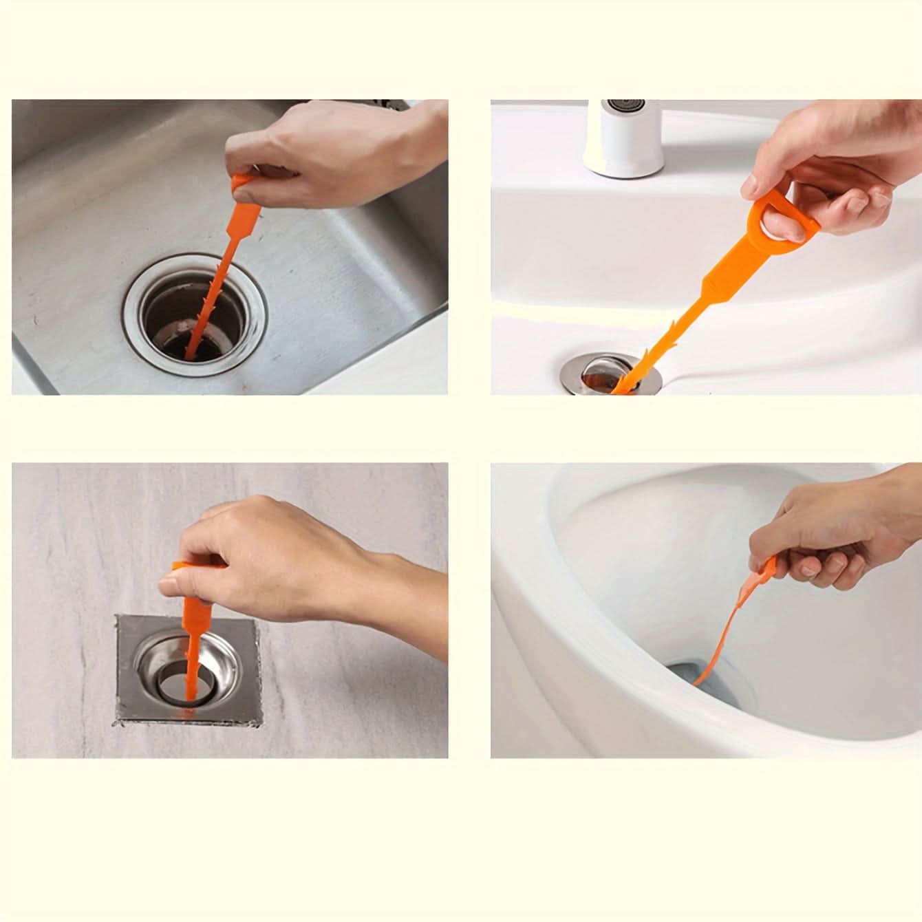 Hair Clog Removal Tool – Drain Cleaning Hook