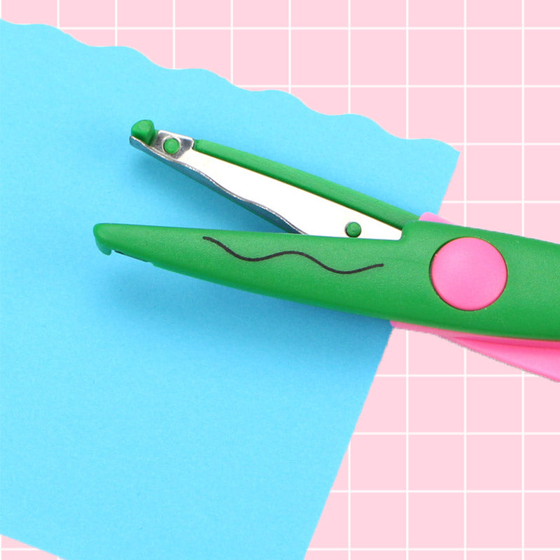 Children's Scissors Set – 6 Decorative Patterns for Crafting