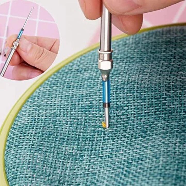 Embroidery Kit | Precise Stitching Technique | Comfortable Ergonomic Handle | StitchSage