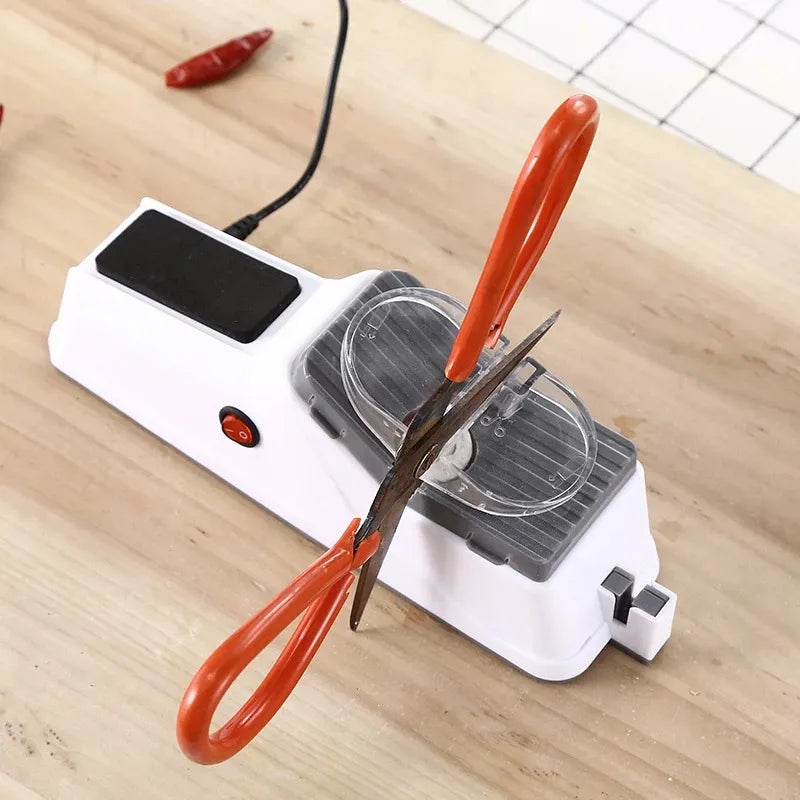 Knife Sharpener | Precise Grinding Mechanism | Stable Build | Fits All Blades