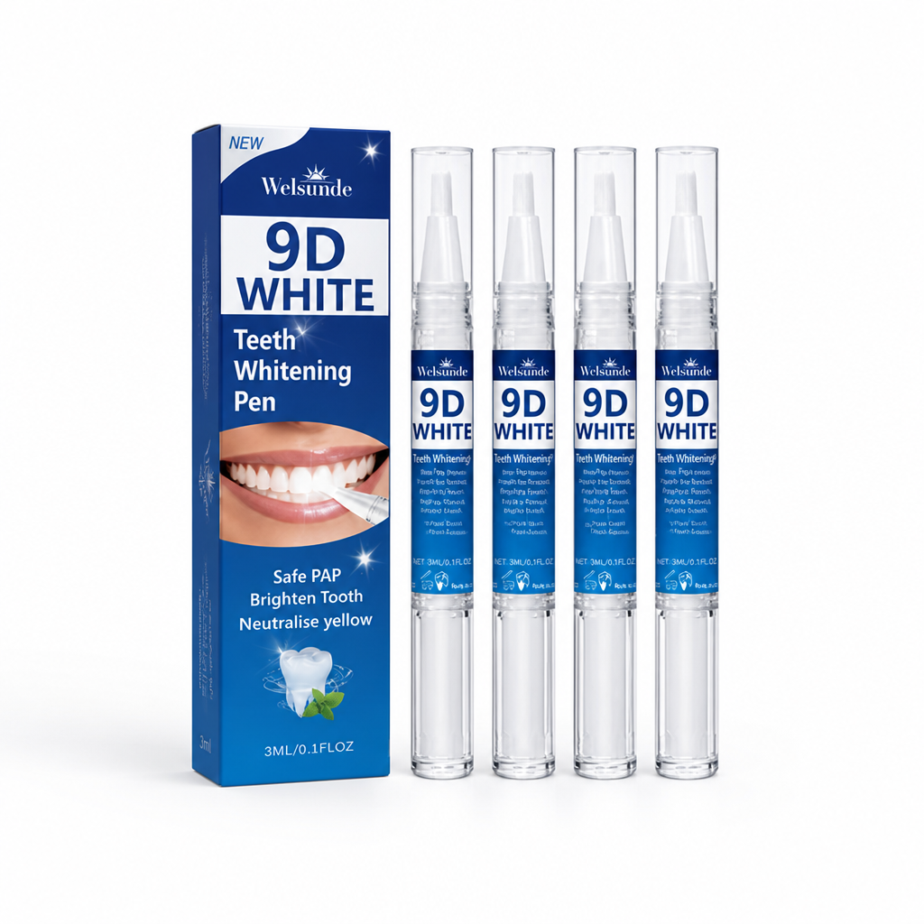 Gentle Plant-Based Mint Teeth Whitening Pen (Travel-Friendly)
