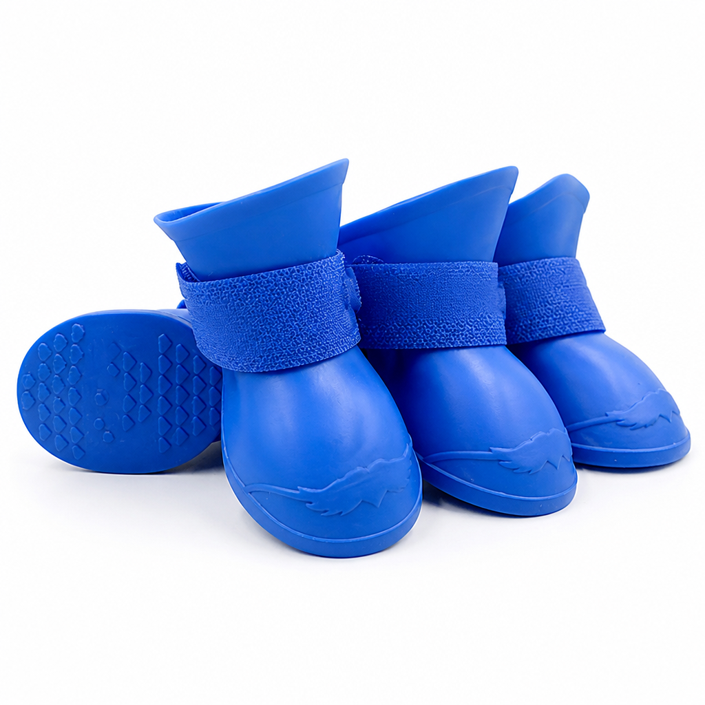 Waterproof & Anti-Slip Dog Boots With Adjustable Strap
