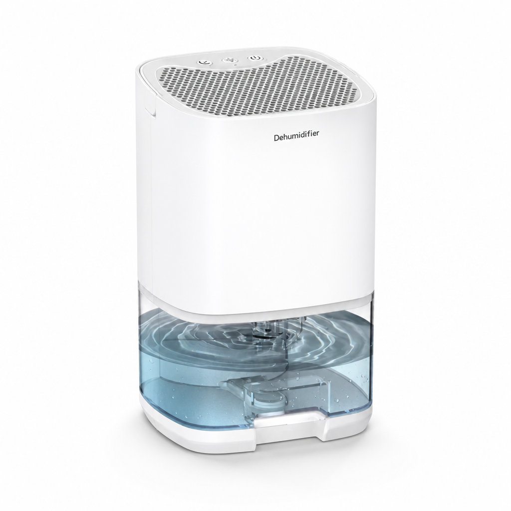 Quiet 2-in-1 Dehumidifier & Air Purifier (Auto Shut-Off)