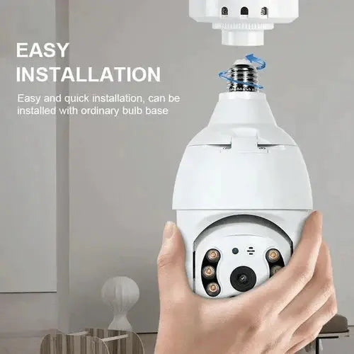 Surveillance Camera | 360° Pan Rotation | Night Vision and Motion Detection | HomeOrbit