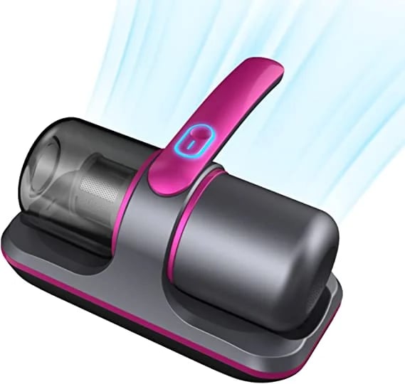 Portable Vacuum for Dust Mites with UV Sanitizing Feature