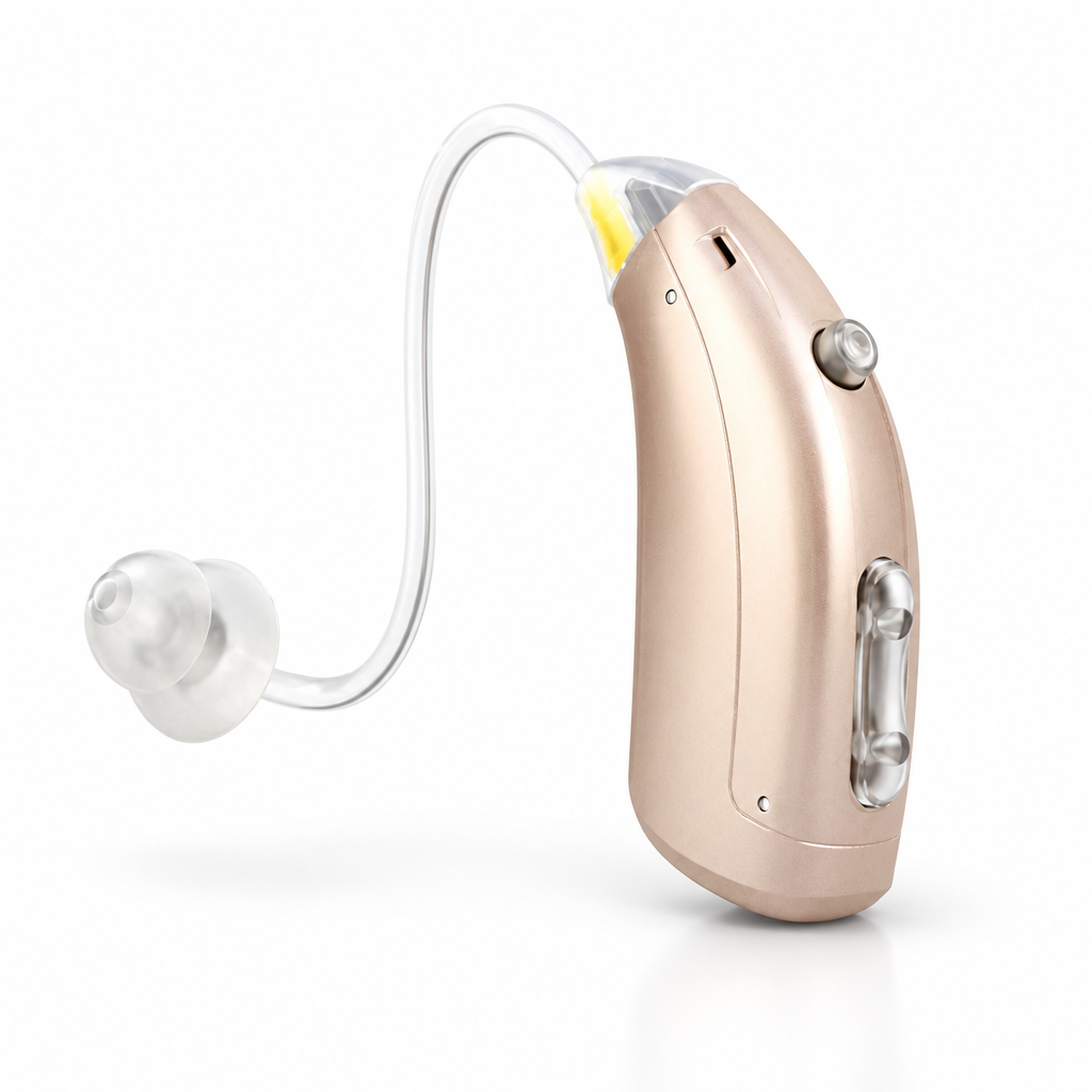 Rechargeable 3D Sound One-Touch Hearing Aid (Single or Pair)