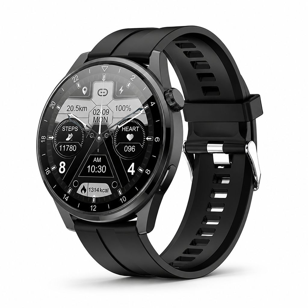 Health-Tracking & Bluetooth Smartwatch (IP67 Water-Resistant)