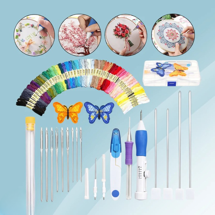 Storage Case with Stainless Steel Needle Stick Set