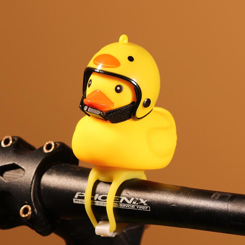 Bicycle Bell with LED Light and Horn - Duck Design