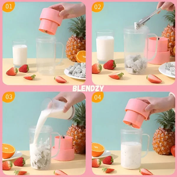 USB Rechargeable Blender – Make Smoothies On-the-Go