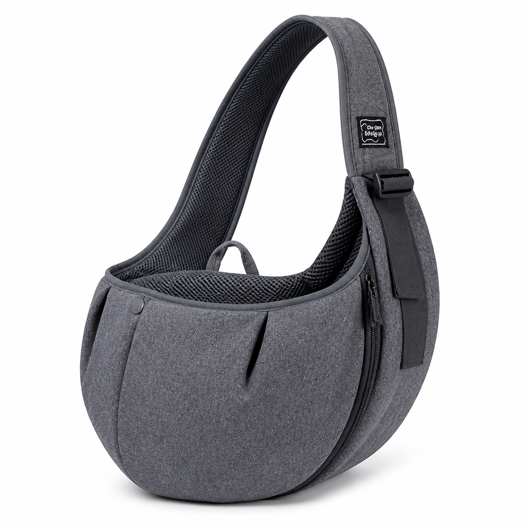 Ventilated Mesh & Padded Dog Sling Carrier