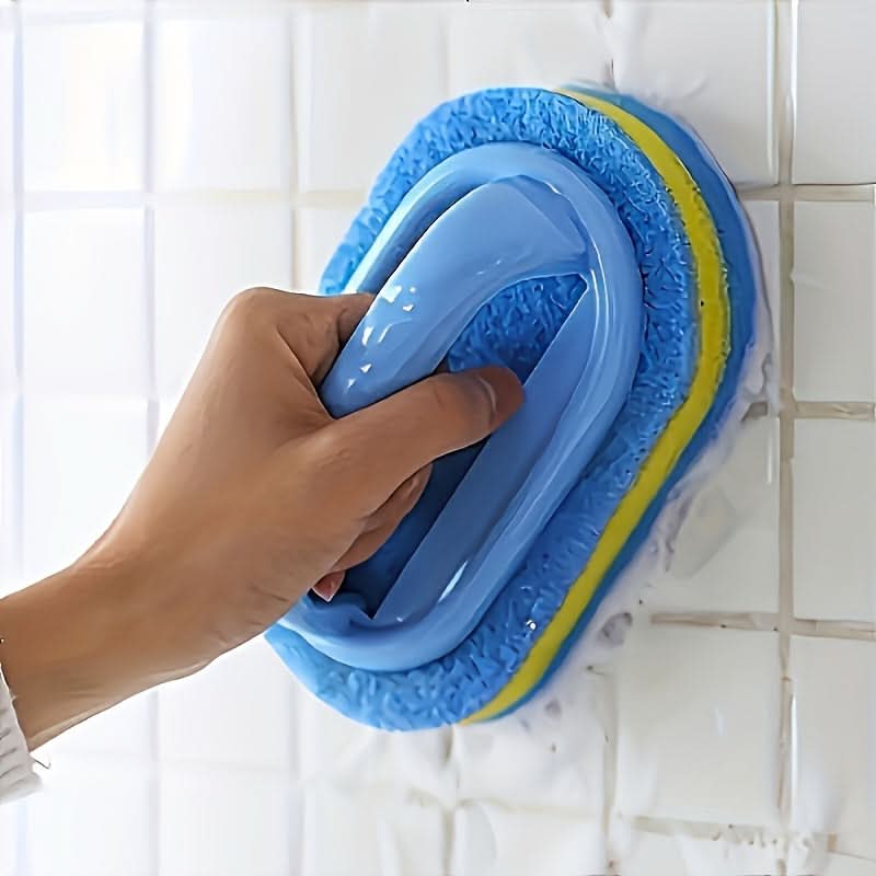 Multi-Surface Cleaning Sponge for Kitchen and Bathroom Use