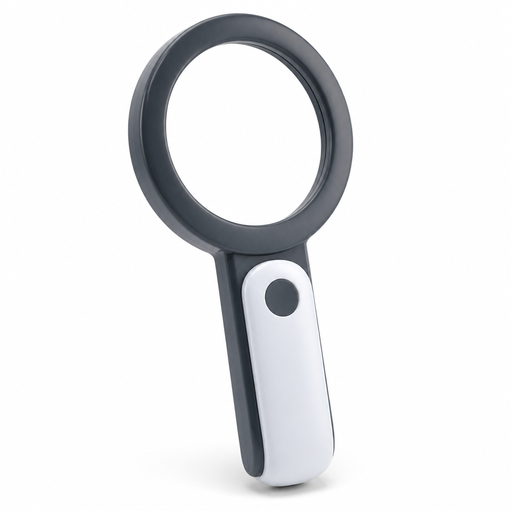 20x Optical Ergonomic Handheld Magnifying Glass