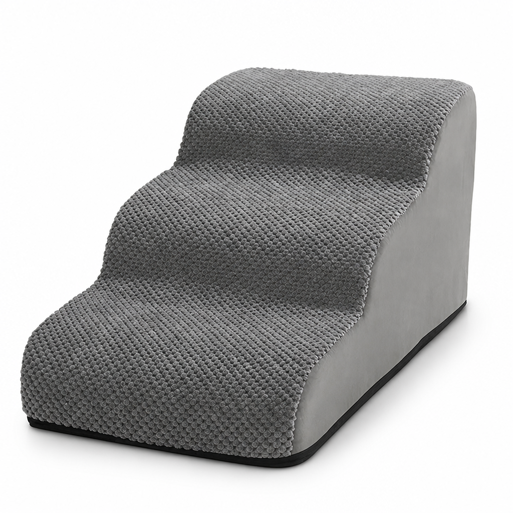 Orthopedic Non-Slip High-Density Foam Pet Stairs (Removable Washable Cover)