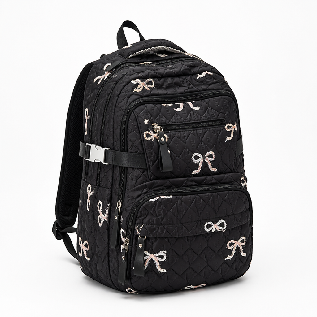 Ergonomic S-Shaped Straps Large-Capacity Women's Backpack