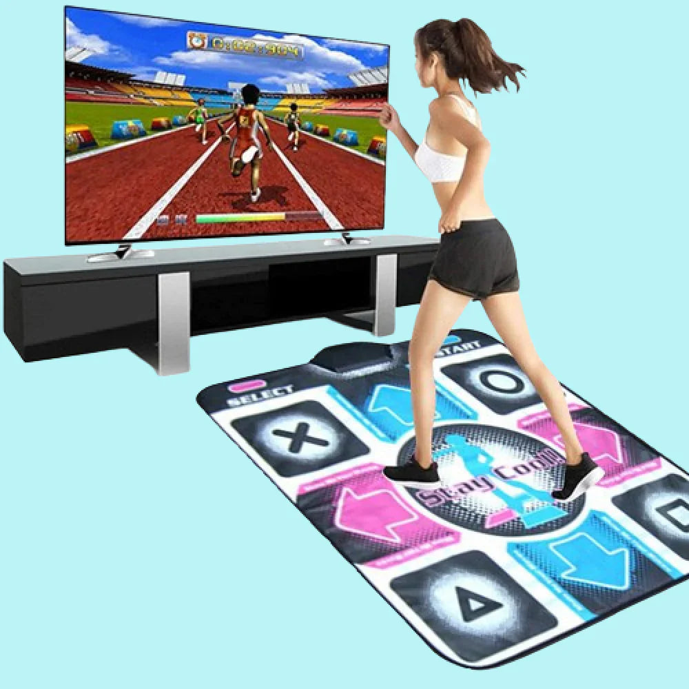 Dance Mat | Enhanced Indoor Movement | Bluetooth, Slip-Resistant, Game Modes | MovePulse