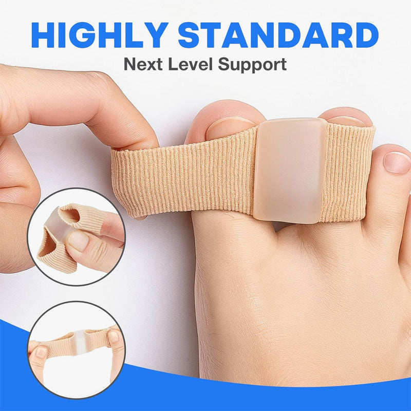 Soft Padded Set for Toe Separation and Ball Cushioning