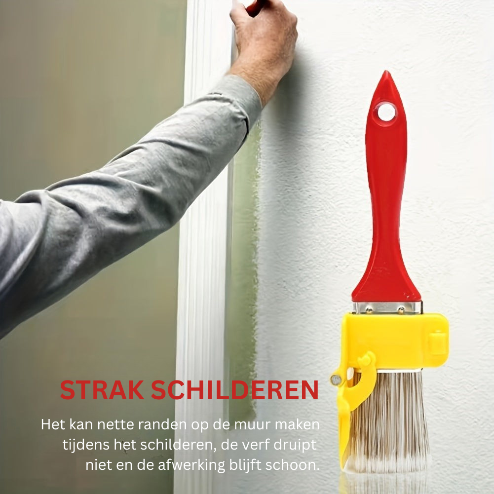 Paint Scraper Integrated into Brush Design