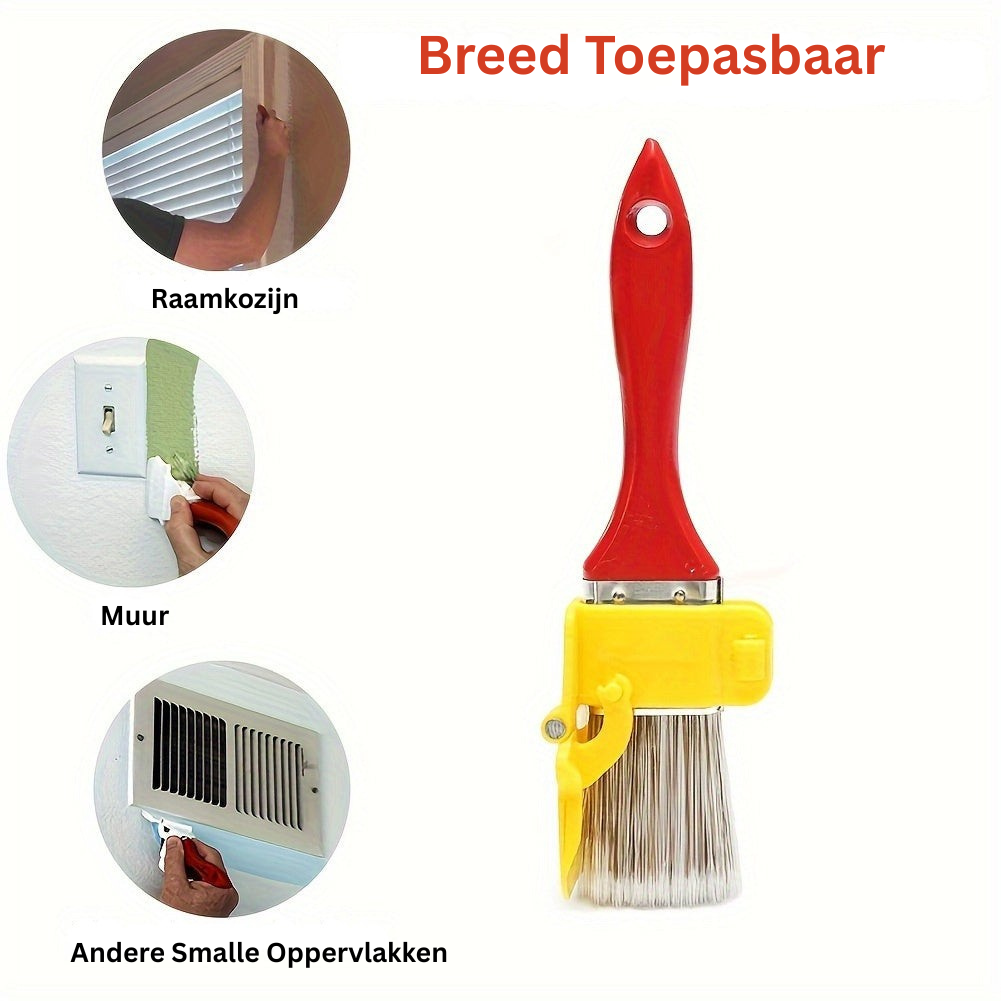 Paint Scraper Integrated into Brush Design