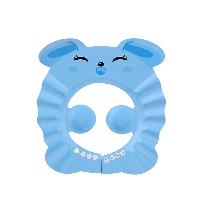 Adjustable Waterproof Baby Shower Cap for Tear-Free Hair Washing