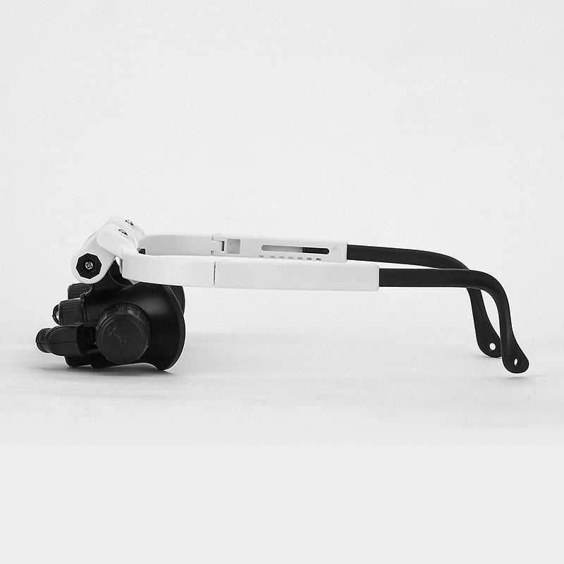 Professional Magnifying Glass for Jewelers – LED Loupe with 8x, 15x, 23x Lenses