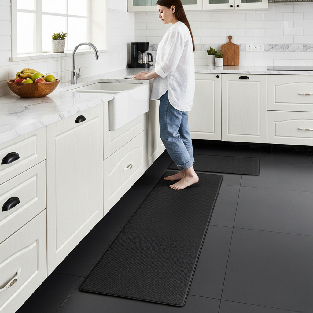 ComfortMax Non-Slip Kitchen Mat – Cushioned PVC Mats in Various Sizes