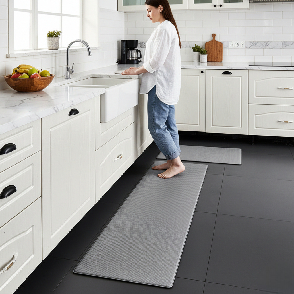ComfortMax Non-Slip Kitchen Mat – Cushioned PVC Mats in Various Sizes