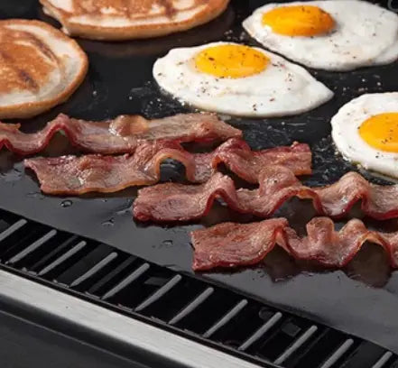 Grill Mat Set of 2 – Easy Cleaning, No Residue