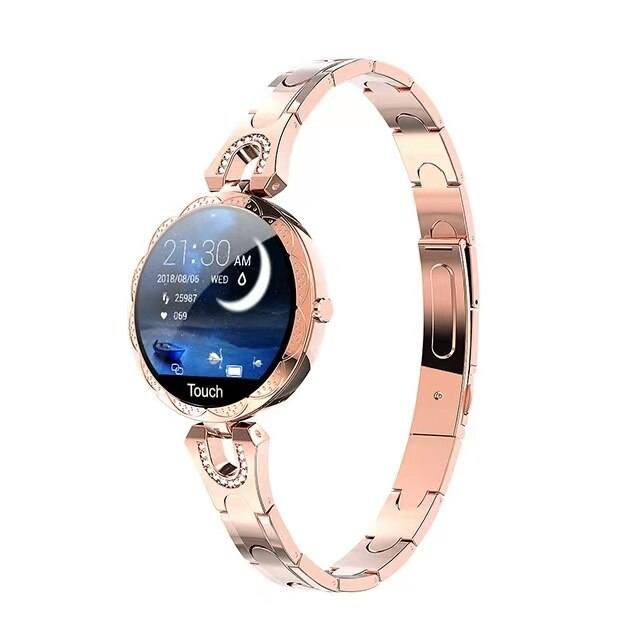 AquaGaze Women's Waterproof Fitness Tracker Watch
