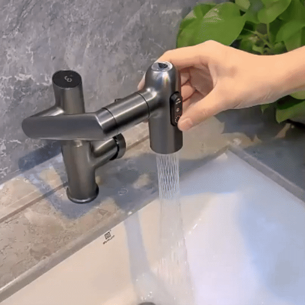 VersaSpout – Fully Rotating Kitchen Faucet for Effortless Use