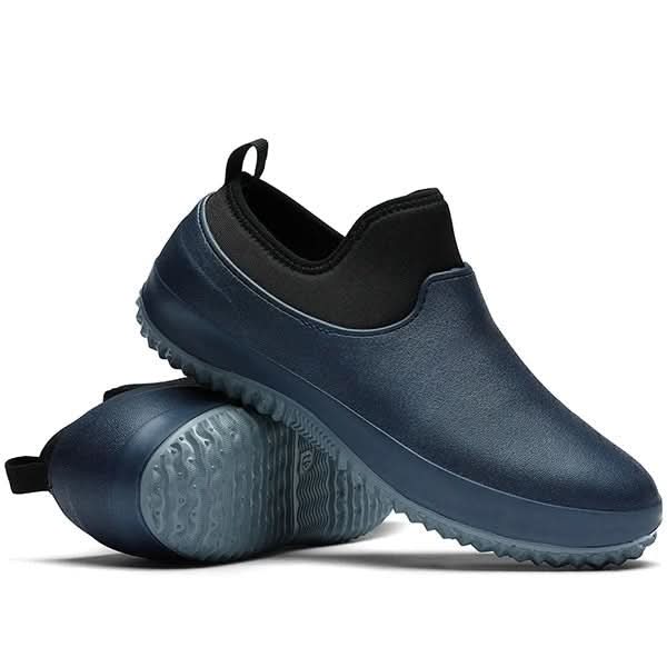 Waterproof Work Shoes with Slip-Resistant Sole - Lightweight