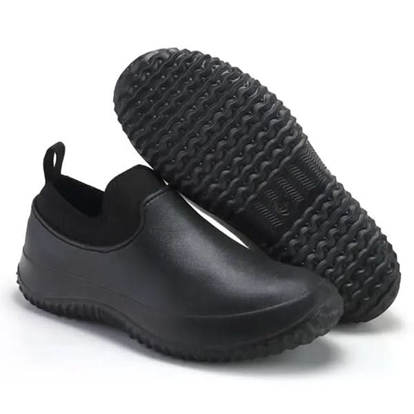 Waterproof Work Shoes with Slip-Resistant Sole - Lightweight