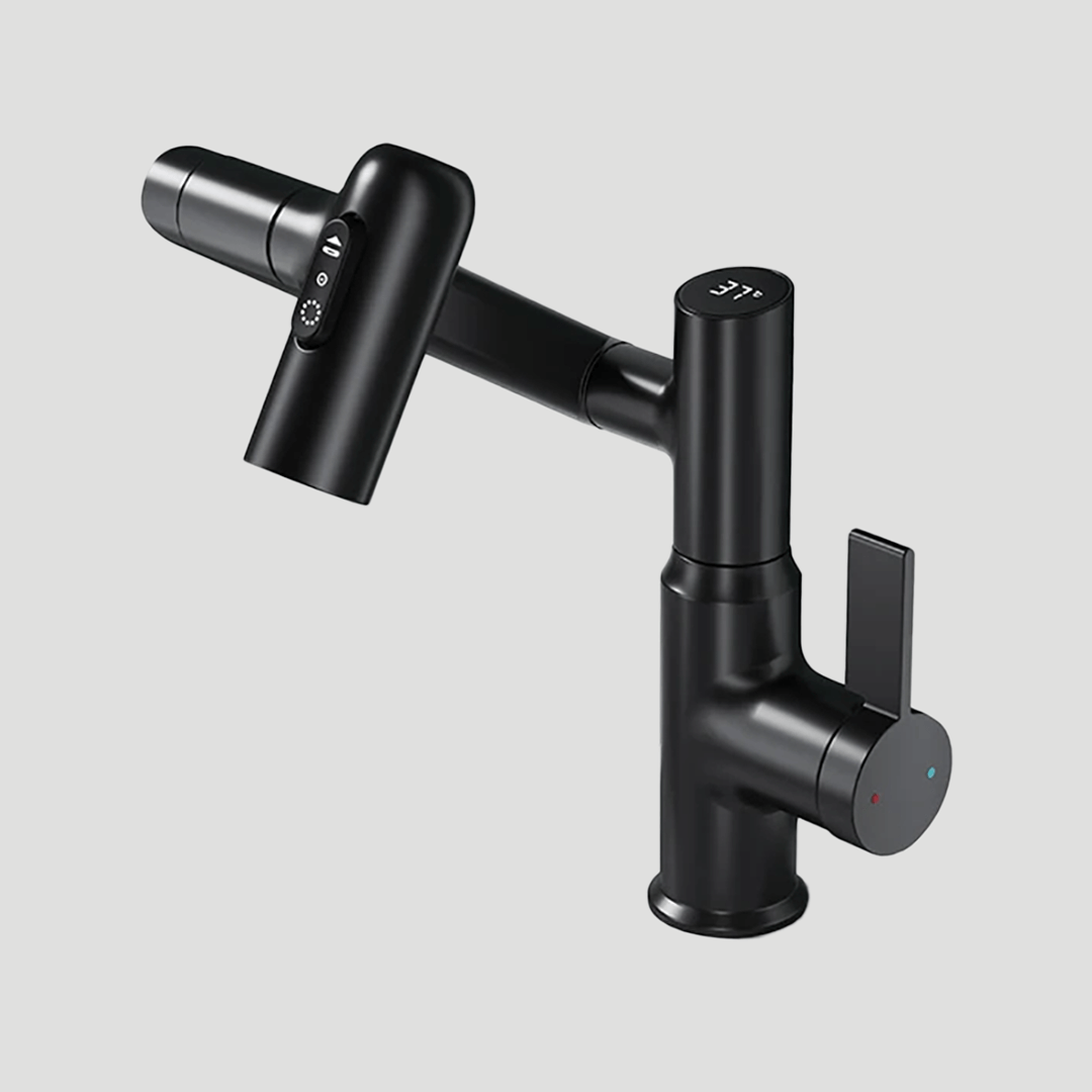 Versatile Kitchen Faucet with 360° Rotation and Smart Features