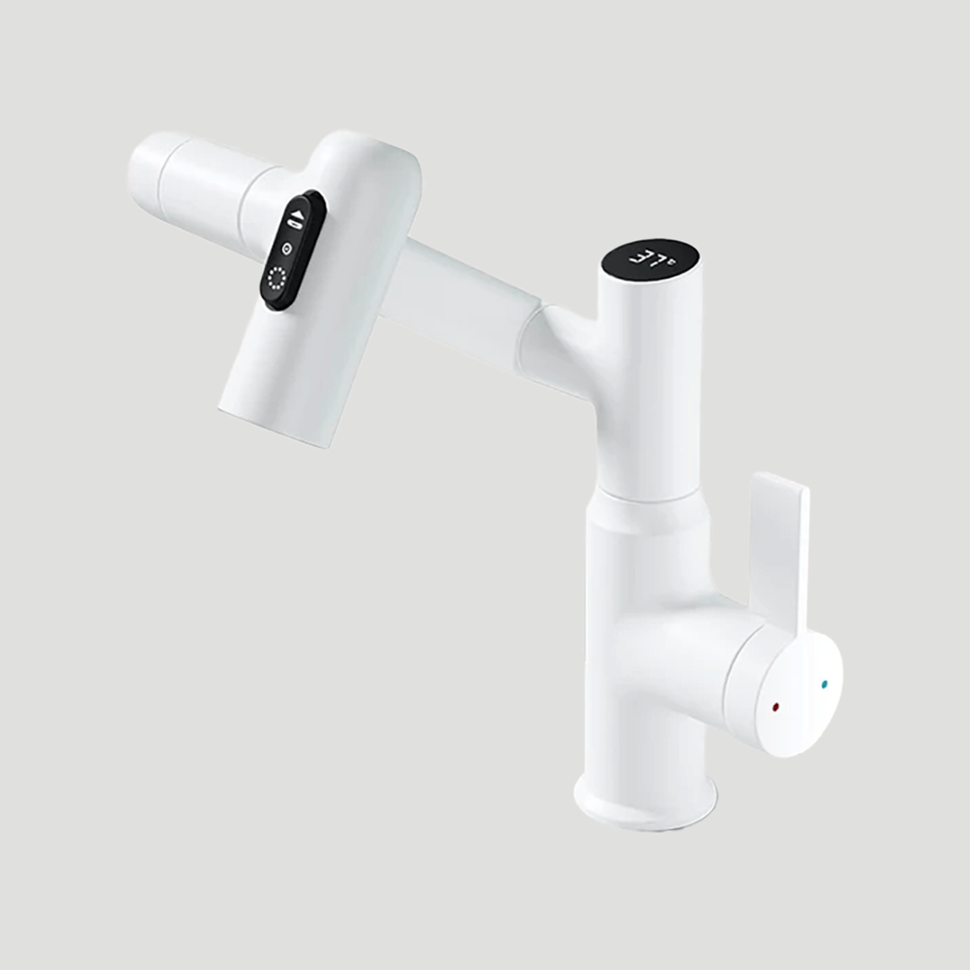 Versatile Kitchen Faucet with 360° Rotation and Smart Features