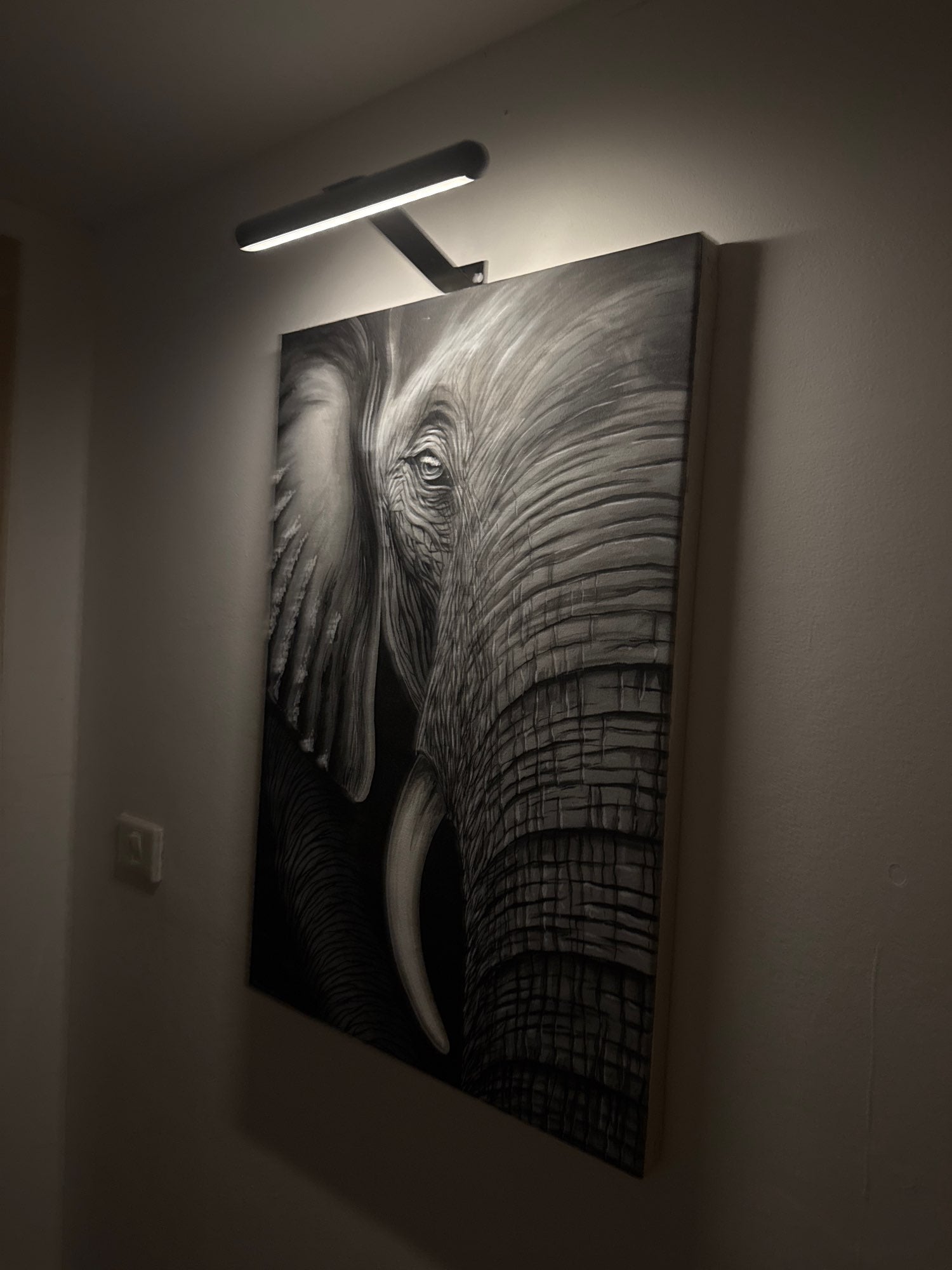 LumiArt Wireless LED Wall Spotlight with Remote Control