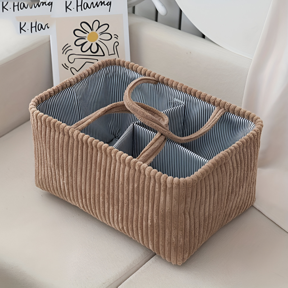 Storage Basket | Open Design | Durable Fabric Container
