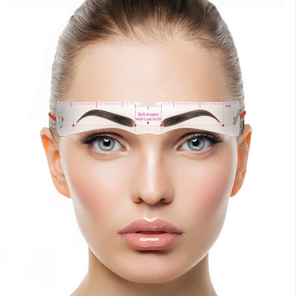 Eyebrow Stencil for Symmetrical Shaping | Precision Trimmer for Contours